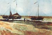 Vincent Van Gogh Beach at Scheveningen in Calm Weather (nn04) oil painting